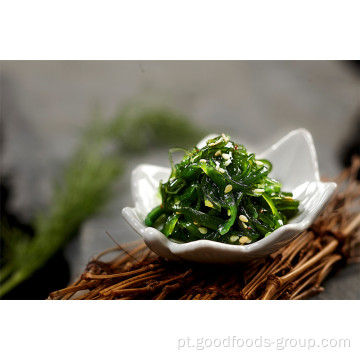 Salada de algas marítimas temperadas temperadas congeladas